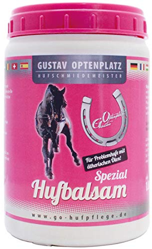 Gustav Optenplatz GO! Spezial Hufbalsam Girlz-Serie farblos mit Pro Vitamin B5 (1000 ml)