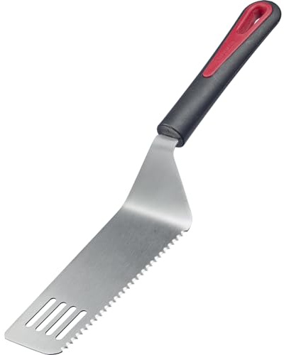 Westmark Servierpalette, Scharfes Sägemesser, Breite Auflagefläche, Kunststoff/Rostfreier Edelstahl, Gallant, Schwarz/Rot/Silber, 29332270