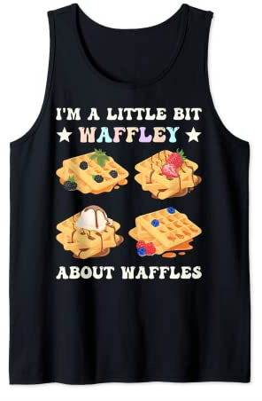 Waffle Costume Breakfast Waffle Master Waffle Maker Tank Top