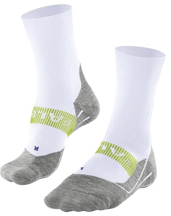 FALKE Herren RU4 Cool Laufsocken schnelltrocknendes atmungsaktives nachhaltiges Funktionsmaterial mittelstarke Polsterung antiblasen kühlend vegan zum Sport Jogging Running 1 Paar | mit angenehmen Kühlungseffekt