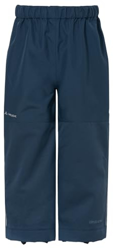 VAUDE Hosen Kids Caprea Rain Pants Dark sea 158/164 Normal
