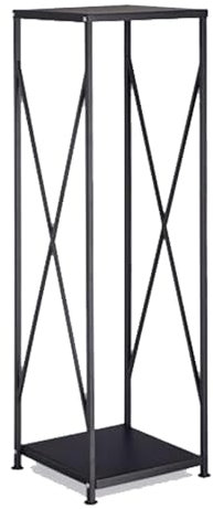 Portalegna da ardere in ferro battuto nero, resistente, 111 cm, per interni ed esterni, con grande capacità