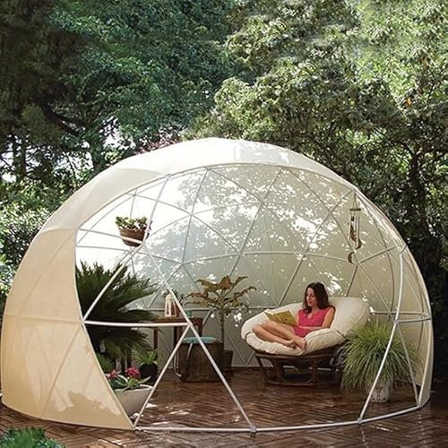 3,6 M/12 Fuß Kuppelzelt, Kuppelzelt, Bubble Tent, Outdoor 5-7 Personen Bubble Igluzelt, Für Mahlzeiten Im Freien, Hinterhof, Camping, Sternenbeobachtung,B