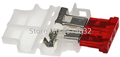 SZBTQMUW Sicherungen 5 Sätze Auto Standard Mittlerer Sicherungshalter + Auto Boot LKW ATC/ATO Flachsicherung 3A 5A 10A 15A 20A 25A 30A 35A 40A Sicherungen(5sets 1A)