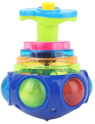 LED- – leuchtendes LED-Musik-Spinnspielzeug für – beleuchtete für LED-Blinkkreisel, Gyroskop-Spielzeug, Partygeschenke