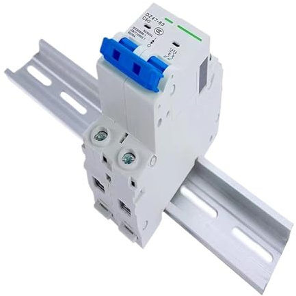 Interruttore automatico 2P 250V 16A 32A 50A 63 Amp Interruttore di sezionamento Impianto solare fotovoltaico Interruttore magnetico termico(16a)