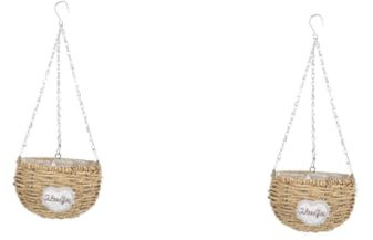 JOINPAYA 2pcs Creative Planter Pendant Flowerpot Hanging Ornament Stylish Home Decoration