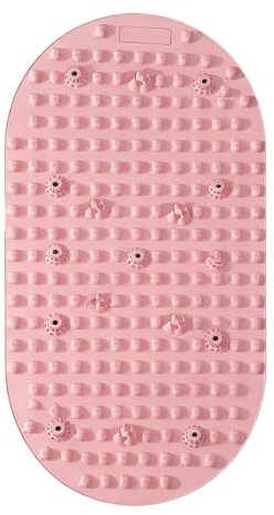 Foot Massage Mat - Silicone Foot Massage Pad with Ball Tracks | Silicone Feet Acupressures Mat for Home Workplace Yoga Practice Gym Meditation Travel Relaxing Exercise