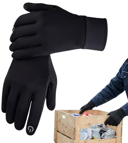 Vintern Handskar Vindtäta Tjocka Handskar Med Pekskärm