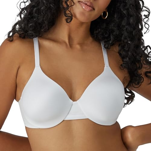 Bali womens One Smooth U Smoothing & Concealing Underwire Df3w11 bras, White, 34D US