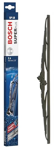 Bosch Wiper Blade Super Plus SP18, Length: 450mm − Single Front Wiper Blades