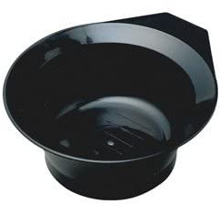 Comair Färbeschale schwarz aus Kunststoff, 200 ml