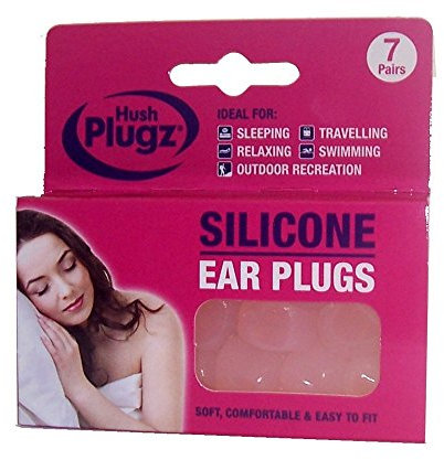 Robinson Healthcare Hush Plugz Silicone Earplugs 7 Pairs