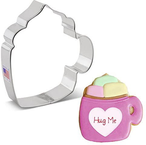 Ann Clark Cookie Cutters Emporte-pièce pour tasse à café, 10,2 cm, fabriqué aux États-Unis