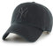 '47 MLB New York Yankees Clean Up Unisex-Baseballkappe, Verstellbar, Hochwertiges Design und Verarbeitung, Black Logo, Black