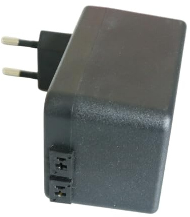 12V Steckertrafo Ersatztrafo 20W 230V~50Hz. 1,67A, 20VA (2 Pin Anschluße) Steckernetz