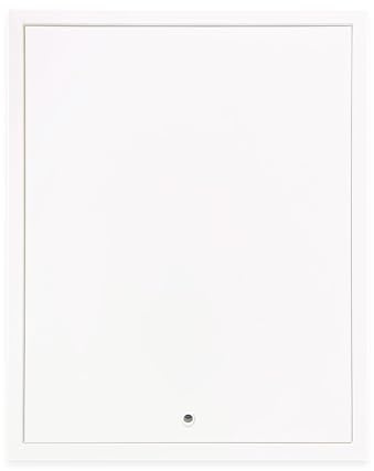 Insulated Loft Hatch 550mm x 700mm with U-Value of 0.034 W/m2K. Metal Yet Lightweight Indoor Hinged Loft Access Door, Drop Down Attic Opening Panel with Tee Key Included