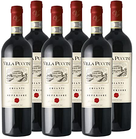 Chianti Superiore DOCG Villa Puccini Toskana Rotwein trocken (6 x 0.75l)