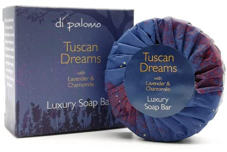 Di Palomo Vegan Tuscan Dreams Luxury Soap Bar 100g | Moisturising Hand & Body Soap | Hand Wash Vegan Italian Skincare for Men & Women