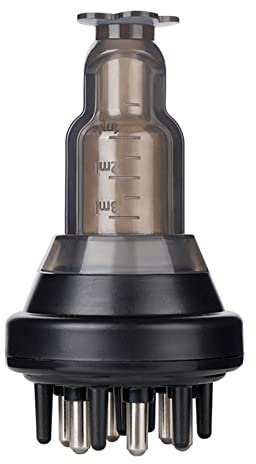 Applicateur de cuir chevelu liquide pour la croissance des cheveux, sérum huile, nourrit mini brosse portable racines médicament capillaire U0N6 massage application du cuir chevelu