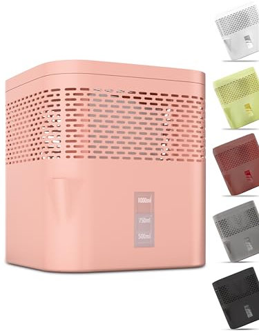 BonAura Déshumidificateur sans électricité - pour cave, salle de bain - recharge de 450 g inclus - kit de protection
