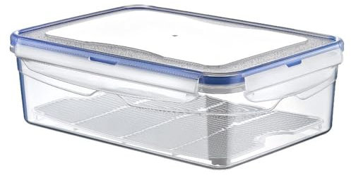 Vilde Contenitore per alimenti con griglia e guarnizione in silicone, 2,6 l