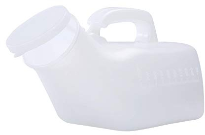 Tragbarer Nachtpinkler WC, 1000ml Urinal for Männer, tragbar, leicht, ideal for Camping