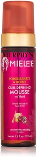 MURPHYMIELLE Pomegranate & Honey Curl Defining Mousse with Hold 7.5OZ (222ML)