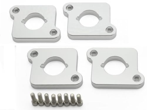 Ventildeckeladapter Zündspulen Adapter Umbau Set auf R8 Aluminium CNC gefräst für alle 1.8T 20V Motoren TT A4 S3 06F905115 07K905715 1011033