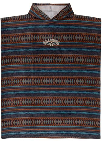 BILLABONG Poncho de Plage Mens Hooded Towel Noir