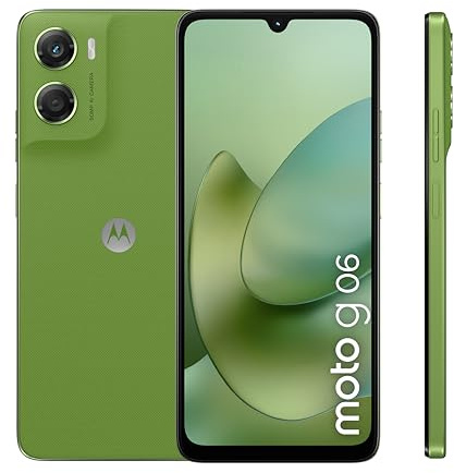 Motorola moto g06, PANTONE Tendril, 6.88 HD+ Display, 50MP Camera, 12GB RAM Boost, 5200mAh Battery, Android 15, Dolby Atmos® with Co2 offset