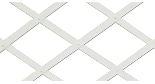 Intermas Celosia Trellis Plegable Blanca 1x2,