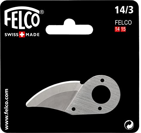 FELCO 14/3 Reservblad för trädgårdssaxar (lämplig för FELCO 14, reservdel för trädgårdsverktyg, reservblad)