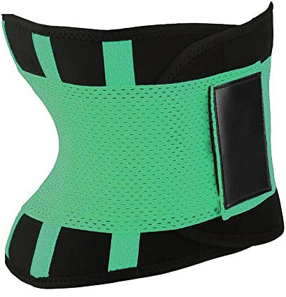 TopHomer Bauchweggürtel, Fitness Gürtel Verstellbarer, 5 Farben Taille Trimmer Gürtel Fitnessgürtel, M/L/XL/XXL/3XL Abnehmen Waisttrainer Taillenformer, Bauchgürtel für Herren und Damen