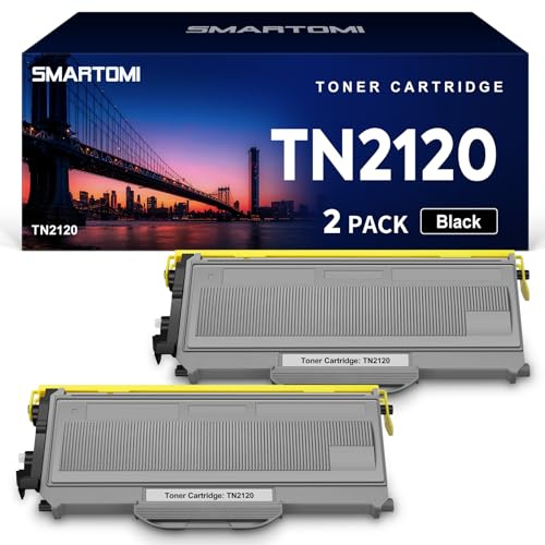 SMARTOMI TN2120 Kompatibel Toner als Ersatz für Brother TN-2120 für Brother DCP-7030 DCP-7040 DCP-7045N HL-2140 HL-2150N HL-2170 HL-2170W MFC-7320 MFC-7340 MFC-7440N MFC-7840W (2 Pack)