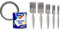 Polycell PLCCFCSM25L Crack-Free Ceilings Smooth Matt - 2.5 L, White and Harris Essentials Walls & Ceilings Paint Brush Set | Pack of 5 | 0.5, 1, 1.5, 2