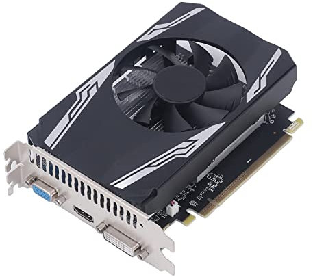 R7240 4GB DDR3 Graphics Card, Cooling Fan 730MHz 4600MHz 128bit Gaming Graphics Cards, Support DVI DP HDMI Port