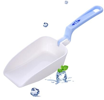 Ice Scoop Foldable Plastic Ice Shovel Kitchen Food Flour Shovel Ice Cube Shovel Multi-Functional Spoon
