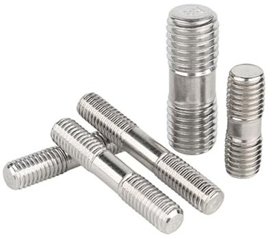 1-10 Stück GB901 Stehbolzen 304 Edelstahl Doppelendbolzen Schraube Doppelendgewindestange M3 M4 M5 M6 M8 M10 M12 M14 M16 (Color : 100mm, Size : M3-10Pcs)