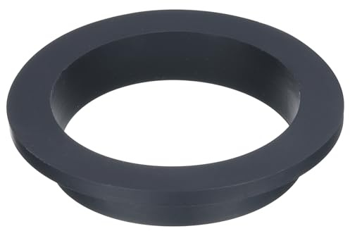 QUARKZMAN Guarnizione in Gomma a Forma di T Dia, Diametro 80mm Diametro Interno 73mm Protezione Sigillante per Fori Flessibili per Cavi Tubi, Nero