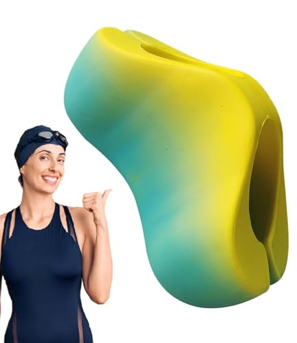 Schwimm-Zugschwimmer – Kickboard-Schwimmtrainer, Schwimm-Zugboje-Beinschwimmer, Pool-Trainingshilfe im 8-förmigen Design zur Korrektur der Körperhaltung, Schwimmtrainer für Erwachsene, Kinder, Anfänge