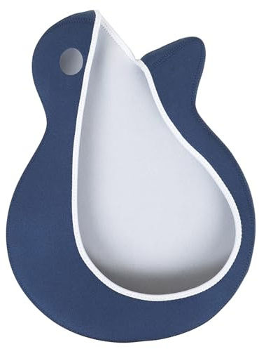 ULIJTH Schutzhülle für E-Gitarren, waschbar, Gitarrentasche, blau