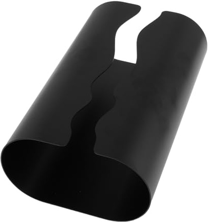 Hemobllo Boîte à Mouchoirs en Acier Inoxydable Noir 450 Grammes Design Ajouré Moderne Distributeur de Mouchoirs Anti-Traces de Doigts Compatible Toutes Tailles Cuisine Bureau Hôtel et