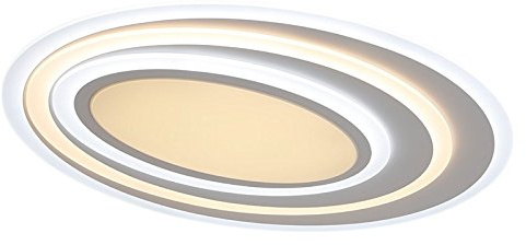 TonHan LED Deckenleuchte XW092 94W mit Fernbedienung Lichtfarbe/helligkeit einstellbar Acryl-Schirm A+,LED Wohnzimmerleuchte Kronleuchte Pendelleuchte Deckenlampe Deckenstrahler led Deckenleuchte