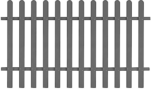 vidaXL Lattenzaun WPC 200x120 cm