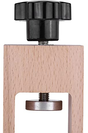 Bande de cuir en bois à sangle réglable Outil de dé DIY Craft outils Cutter avec 5 lames