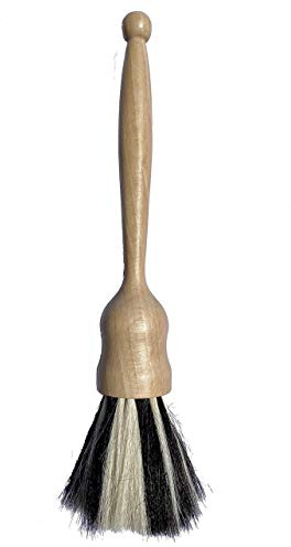 Staubpinsel aus Ziegenhaar, handgemacht