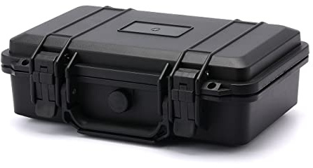 Mayouko Portable Tool Box with Shock- Proof Sponge, Water Proof Grade IP67, Waterproof Hard Case with Foam Insert, Shockproof Carrying Case, Explosion Proof Box, 11.6L×8.3W×3.9H