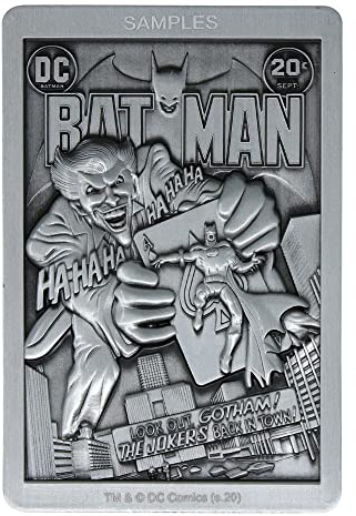 Fanattik Sammlerstück Joker 12X9 cm