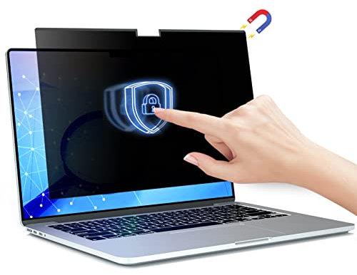 ZOEGAA Protecteur d'écran de confidentialité magnétique pour MacBook Pro 14 2021, filtre de confidentialité et protecteur antireflet